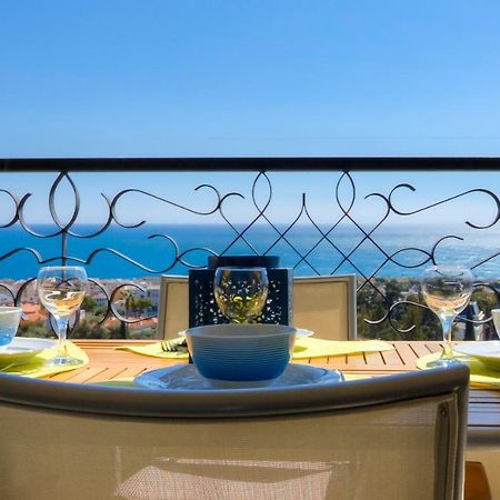 니스 Confortable 3 Pieces Avec Superbe Vue Mer 아파트 외부 사진