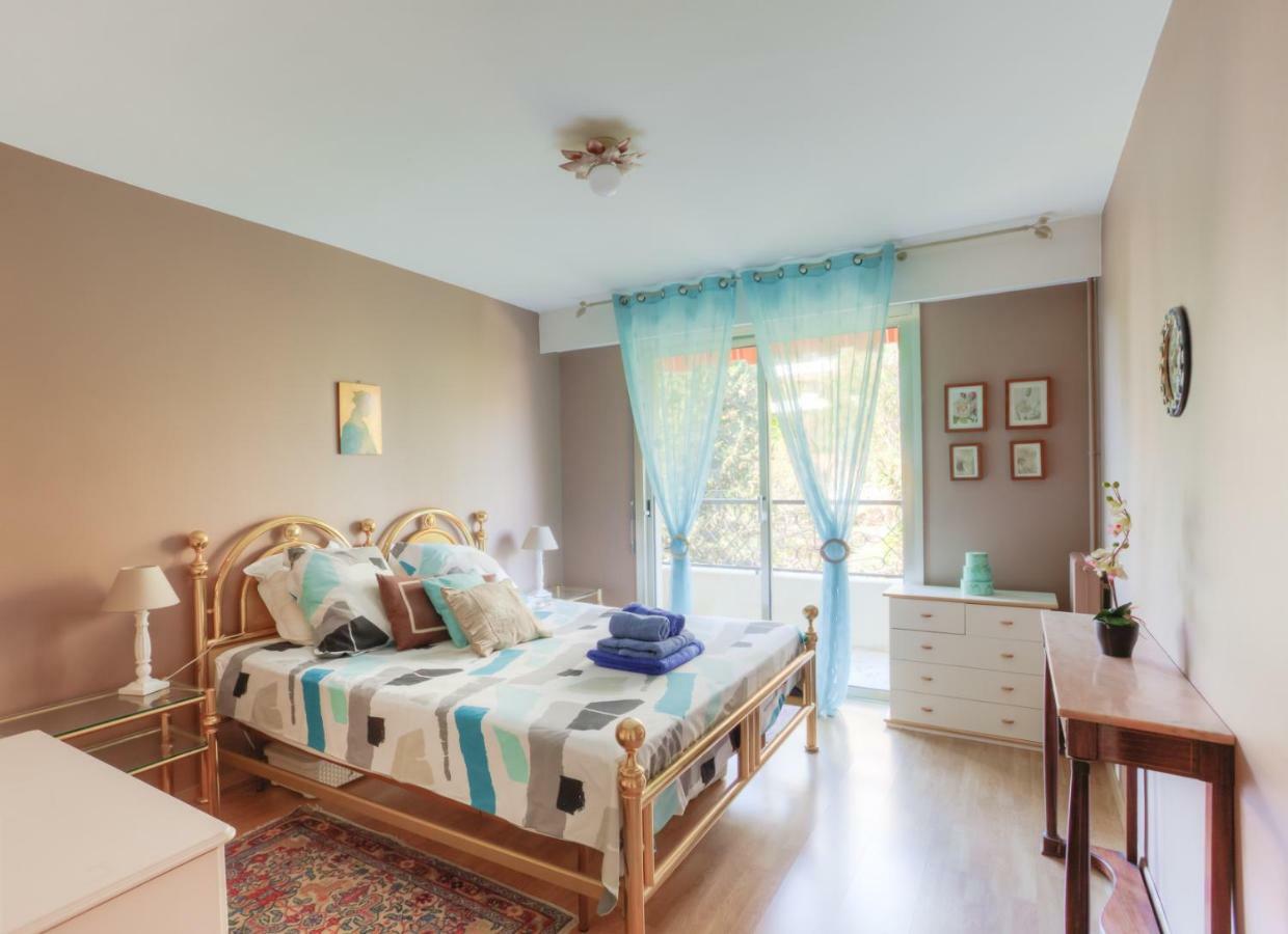 니스 Confortable 3 Pieces Avec Superbe Vue Mer 아파트 외부 사진